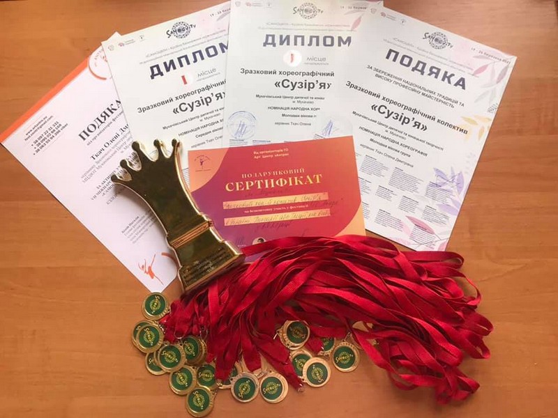 Мукачівські танцюристи перемогли на фестивалі-конкурсі Мукачівські танцюристи перемогли на фестивалі-конкурсі