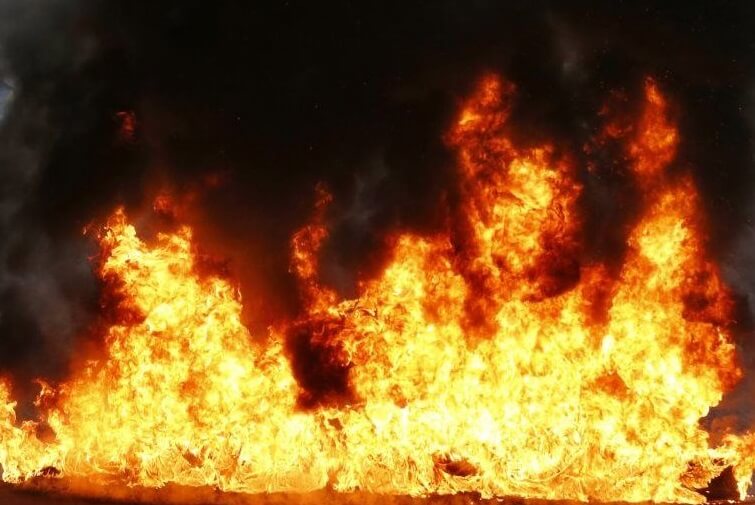 Вночі у Хусті вирувала велика пожежа Вночі у Хусті вирувала велика пожежа