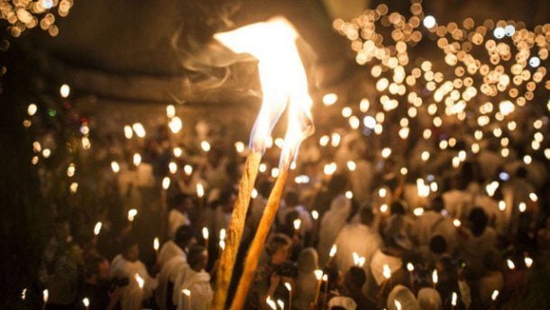 Завтра на Закарпаття доставлять Благодатний вогонь Завтра на Закарпаття доставлять Благодатний вогонь