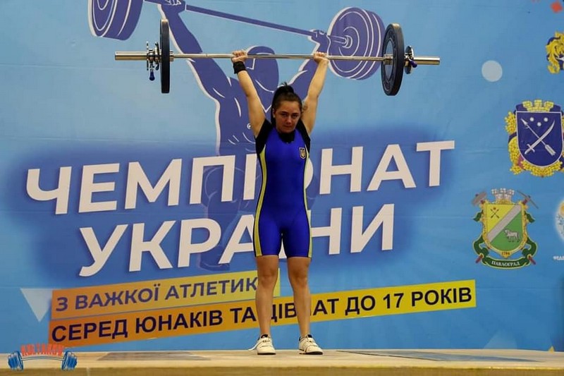 Закарпатська важкоатлетка здобула 2 медалі на Всеукраїнських змаганнях