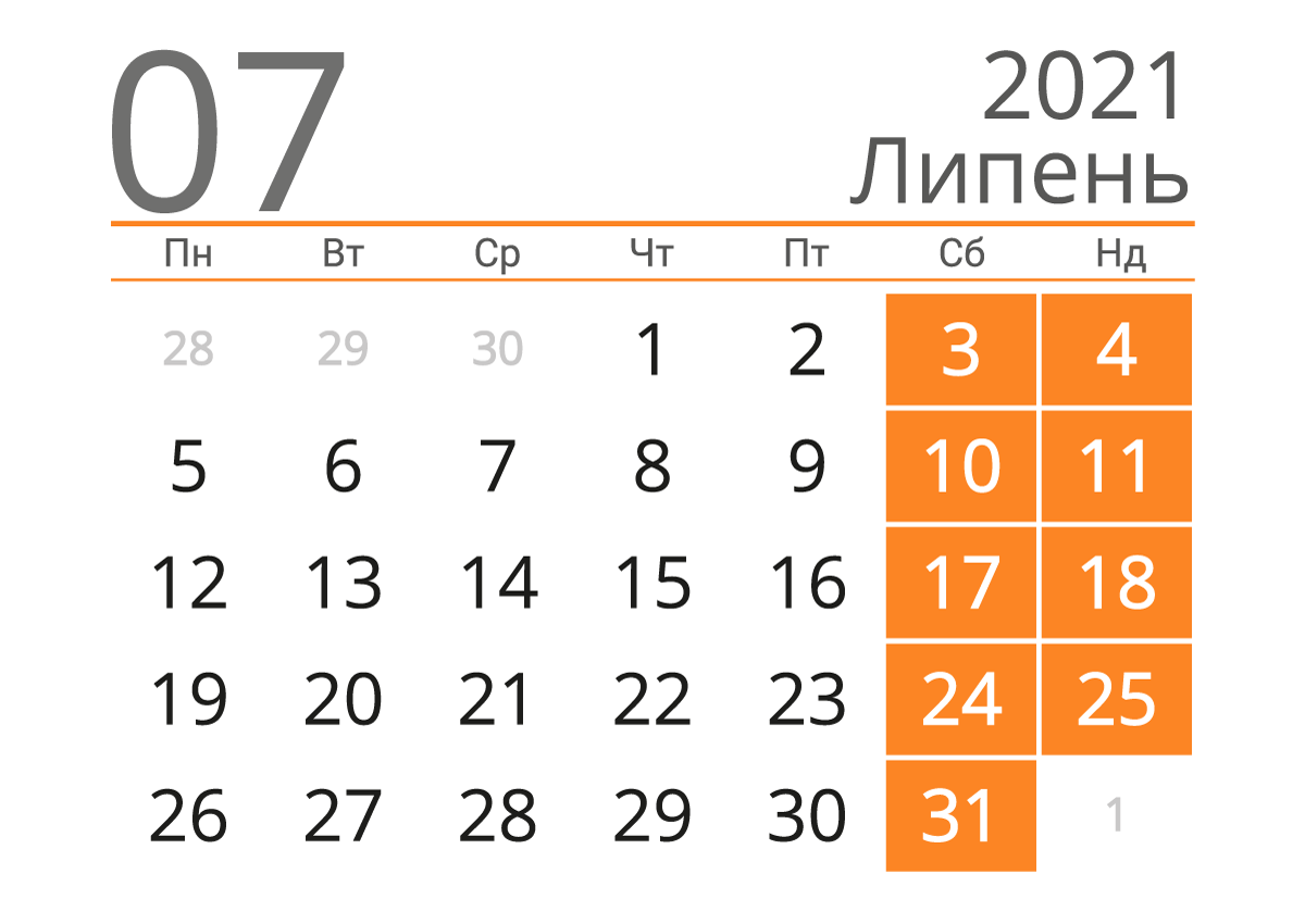 Які зміни чекають українців у липні Липень 2021 року: які зміни будуть в Україні із 1 числа
