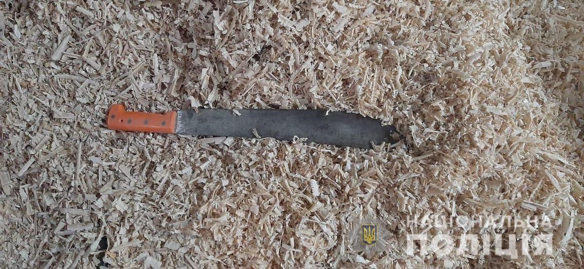 П’яний закарпатець погрожував знайомій та робітникам мачете П’яний закарпатець погрожував знайомій та робітникам мачете