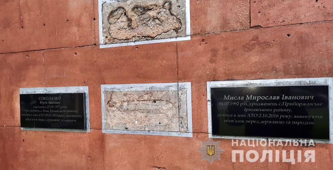 Впали самі, чи хтось пошкодив: поліція з’ясовує обставини інциденту в Іршаві Впали самі, чи хтось пошкодив: поліція з’ясовує обставини інциденту в Іршаві