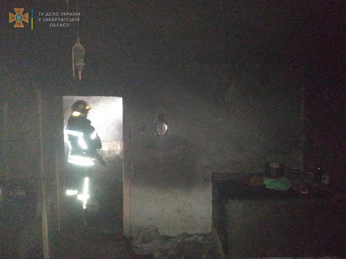 У селі на Тячівщині спалахнула пожежа У селі на Тячівщині спалахнула пожежа