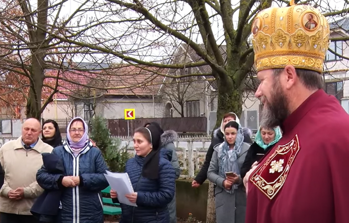 Єпископ Ніл завітав на свято у Страбичово