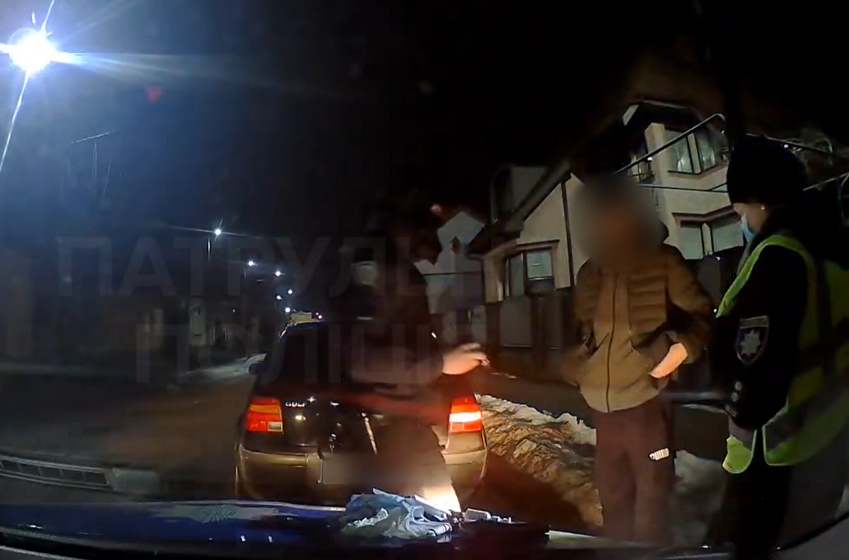 Патрульні показали, що вночі утнув водій у Мукачеві