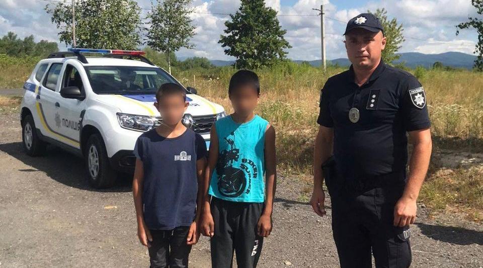 Поліція розшукала дітей, які зникли з літнього дитячого табору