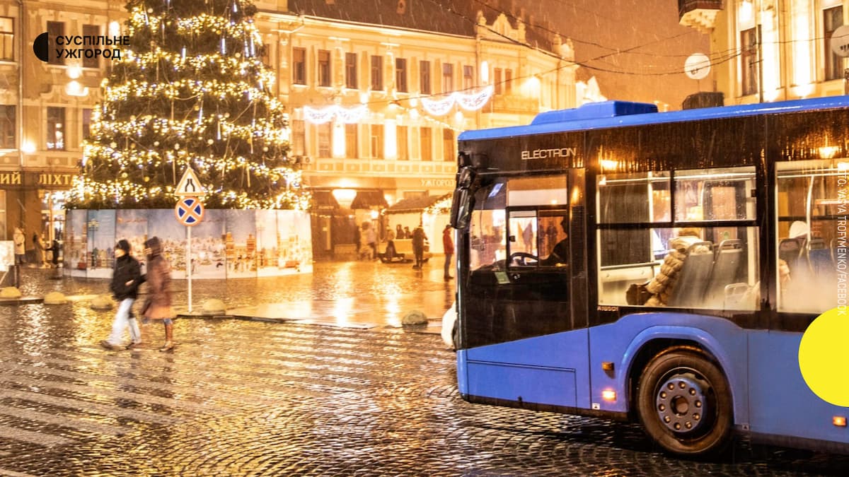 Оприлюднено графіки курсування міських автобусів в Ужгороді на новорічно-різдвяні свята
