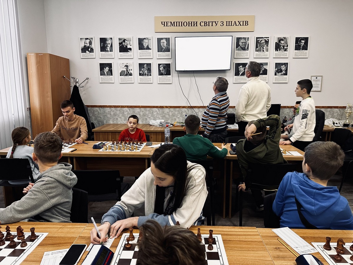 У Мукачеві завершився Чемпіонат міста з шахів серед школярів