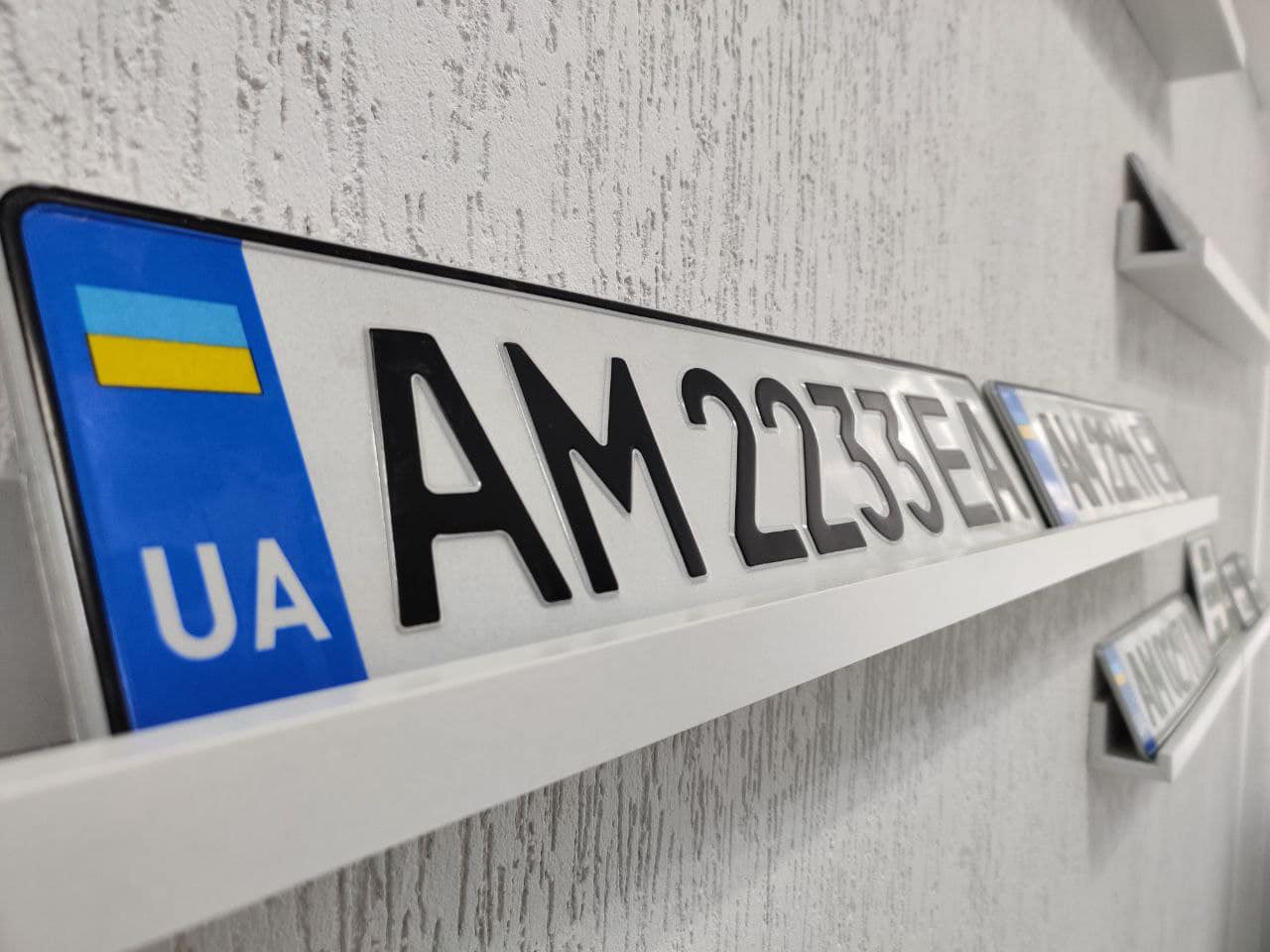 В Україні вводять нові автомобільні номери