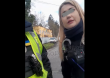 У соцмережах шириться скандальне відео за участі закарпатської патрульної. Її відсторонили від виконання службових обов’язків У соцмережах шириться скандальне відео за участі закарпатської патрульної. Її відсторонили від виконання службових обов’язків