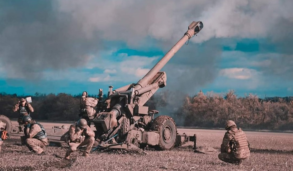 Генштаб ЗСУ показав відео, як артилеристи 128-ї бригади вдарили по ворогу