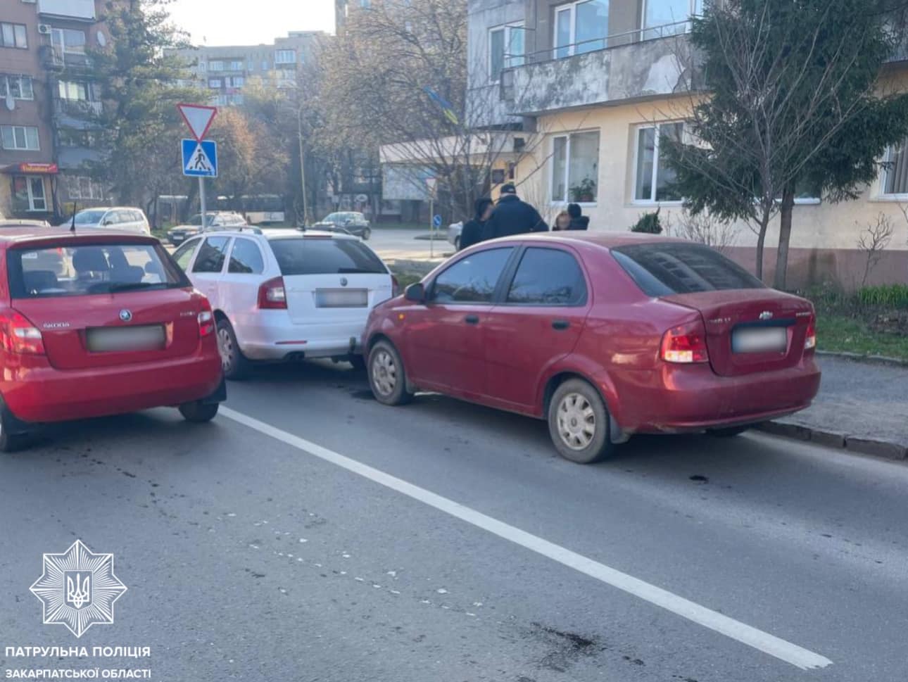 Дуже п’яна жінка скоїла аварію в Ужгороді