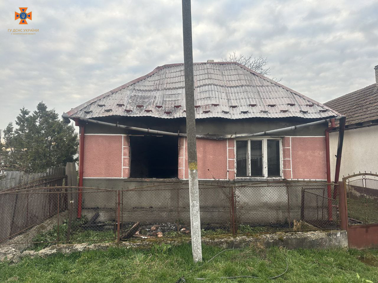 У селі на Берегівщині вирувала пожежа