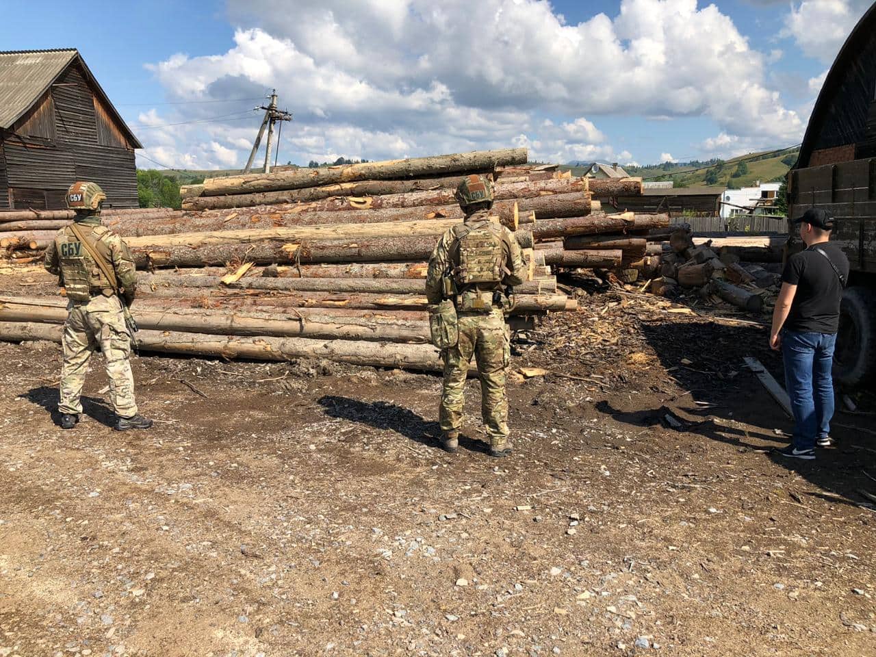 Обшуки у лісівників