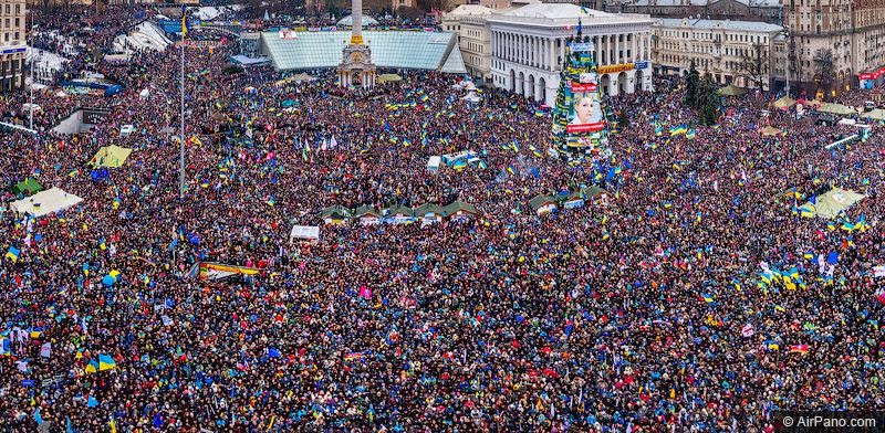 8 грудня, “Марш мільйонів”. Фото airpano.com