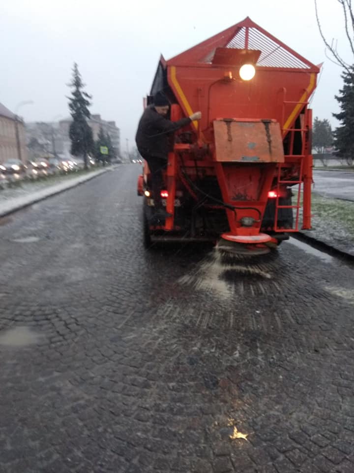 Снігоприбиральна техніка у Мукачеві