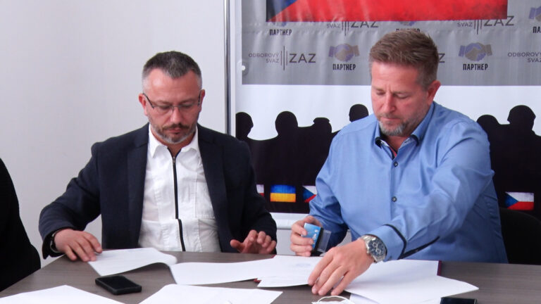 В Мукачеві підписали меморандум із чеською профспілкою