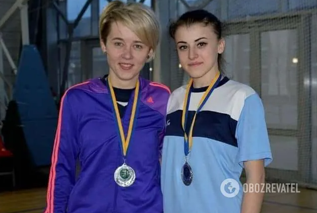 Сабіна Крупка і її тренер Христина Костевка