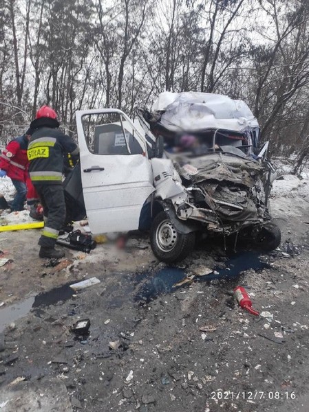 Аварія біля села Киселівка 7 грудня. Загинуло 13 людей