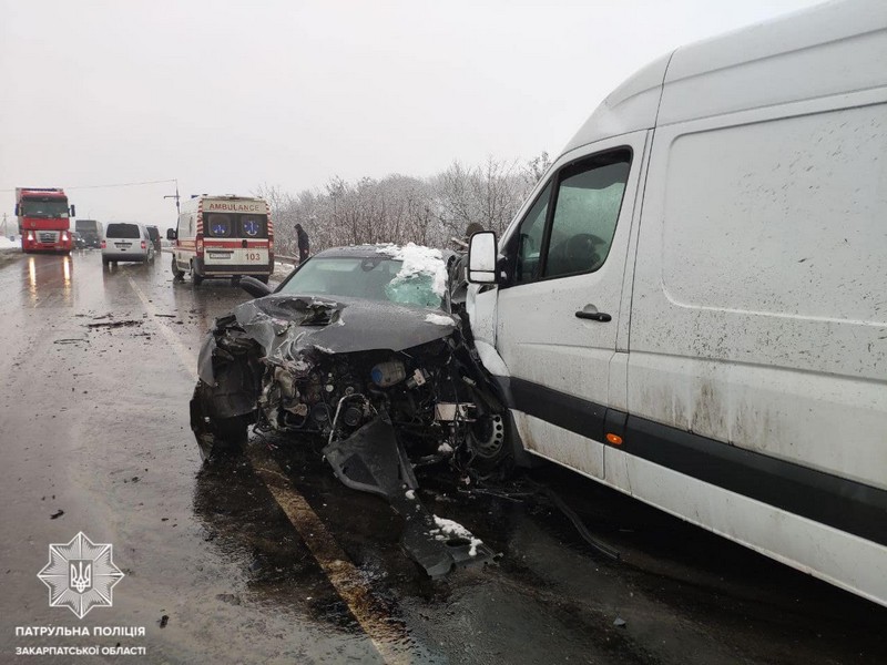 Аварія на Закарпатті
