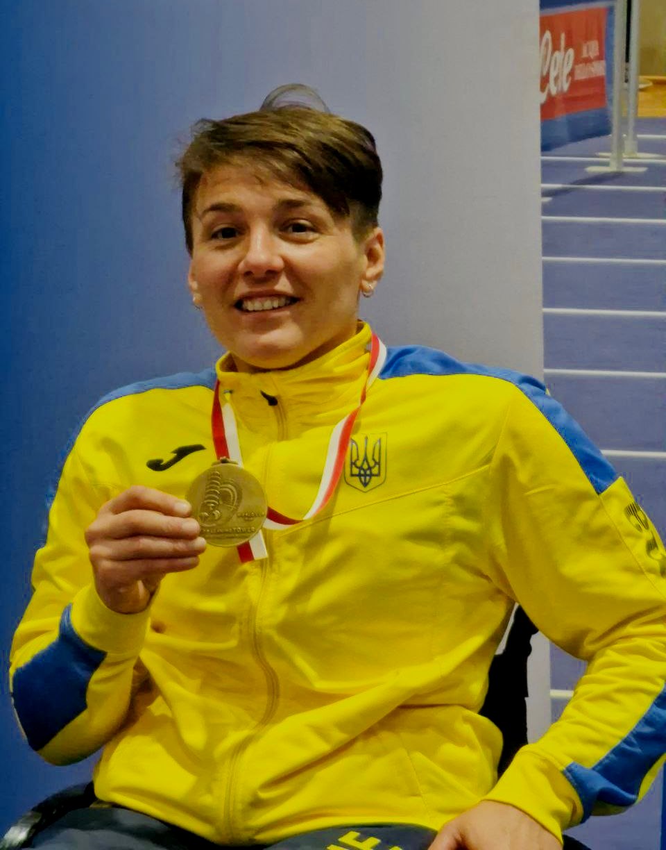 Надія Дьолог стала бронзовою призеркою етапу Кубка світу з фехтування на візках