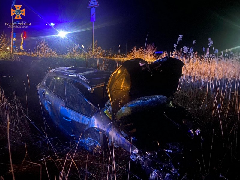 Аварія у селі Бороняво