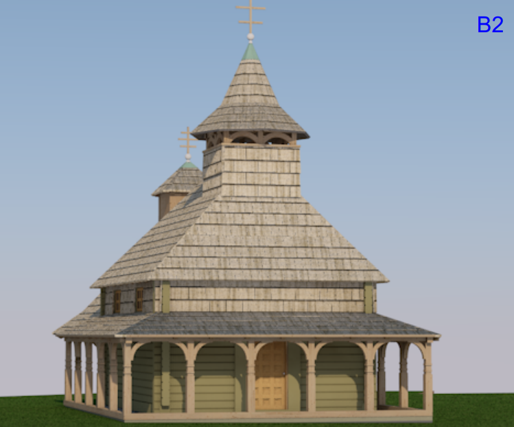 Так виглядатиме церква у селі Щасливе після реконструкції